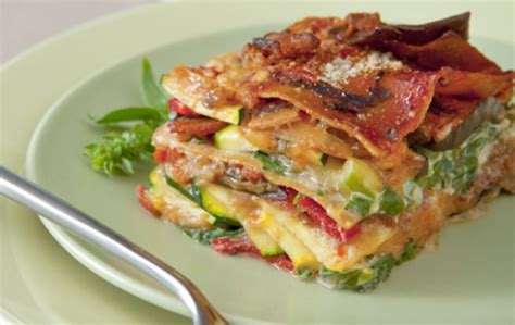 lasagne al forno vegetariane
